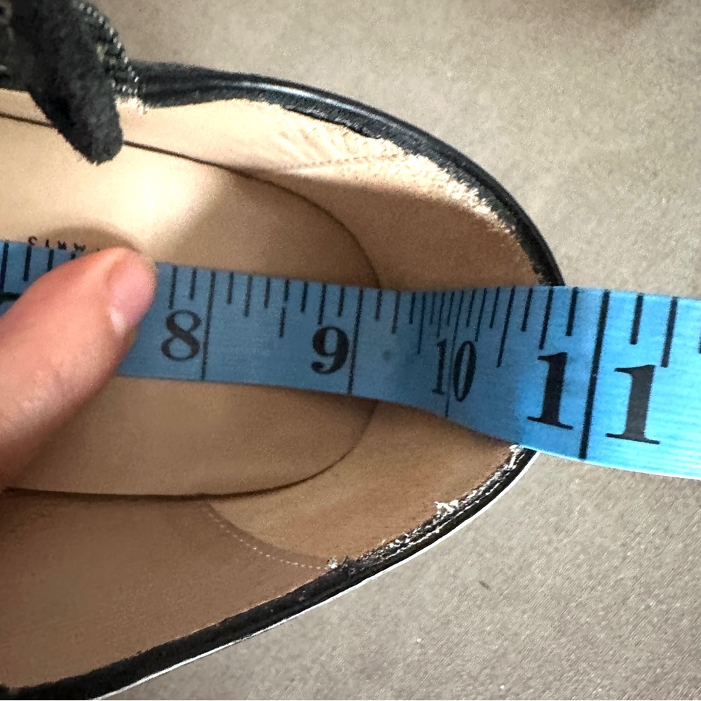 Repetto Black Patent Mary Jane Block Heel Pumps - Picture 9 of 9
